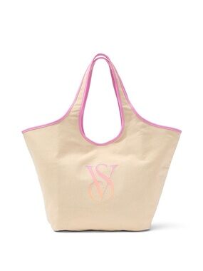 Victoria's Secret Ombré Monogram Logo Tote Bag